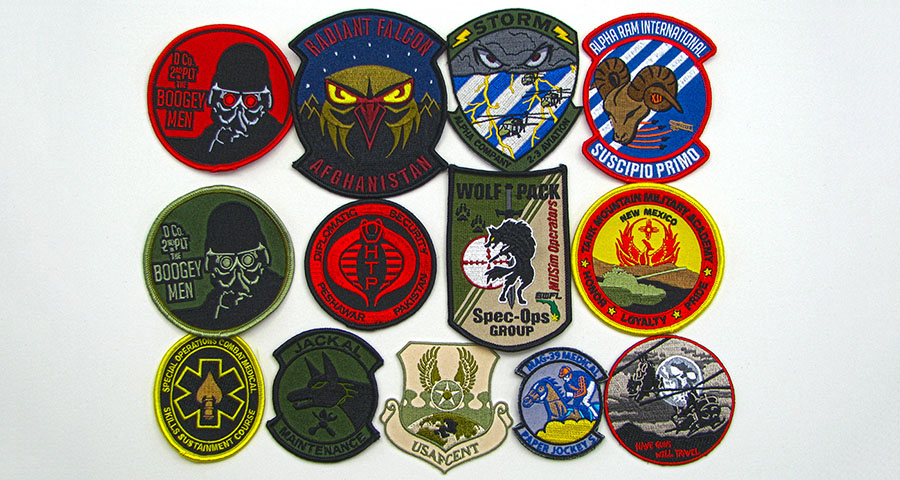 Tactical Patches, High-Quality Custom Morale Patches
