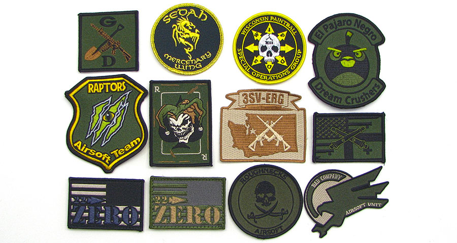 Custom Airsoft Patches ⋆ Top 20 ⋆ For Airsoft Teams and Brands