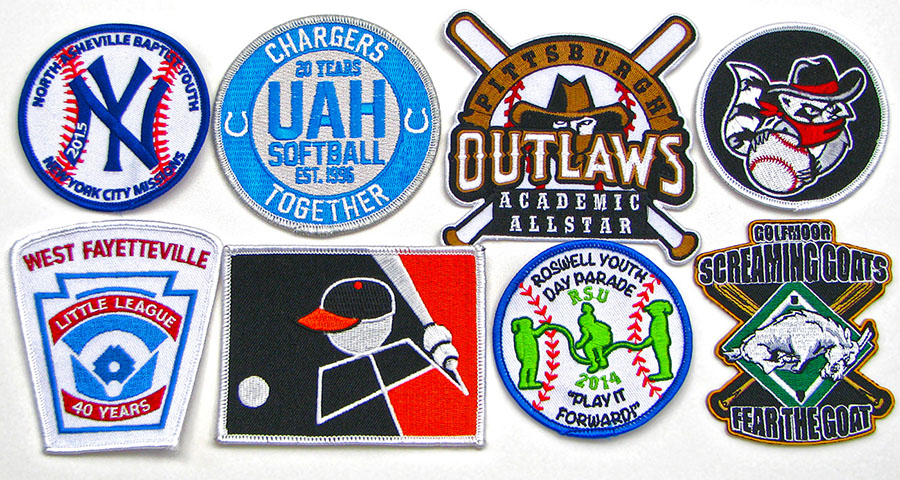 Custom Sports Patches - Add Your Team Logo - Any Size/Shape/Color