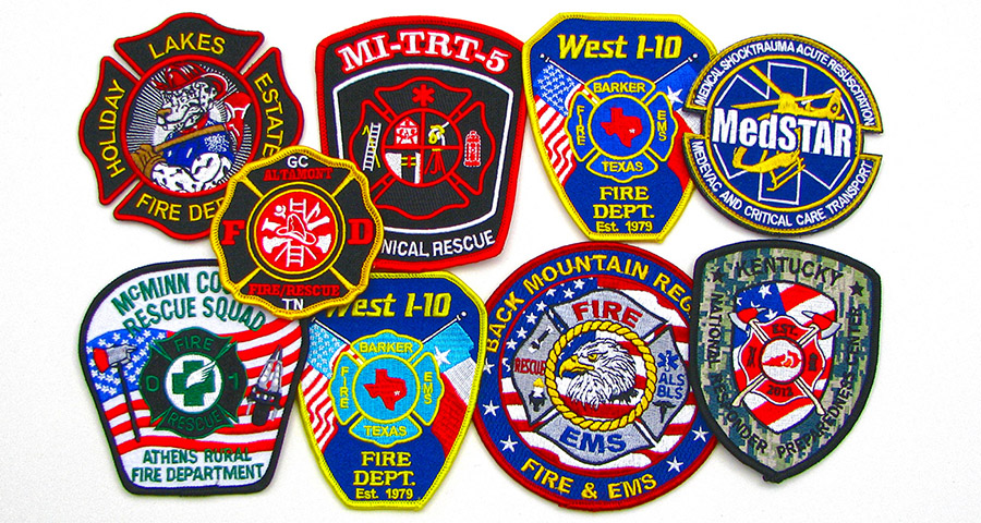 Firefighter Ems Patches Custom Patches