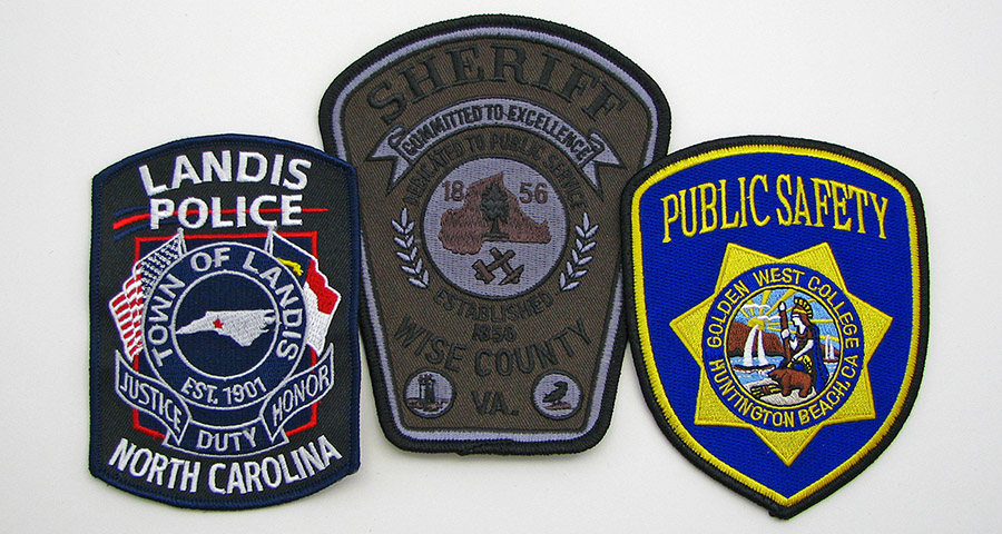 Police Department Patch Symbolism