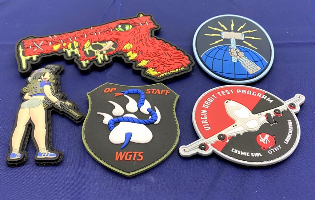 PVC Patches - High Quality - Custom Made To Your Design - Upload Files